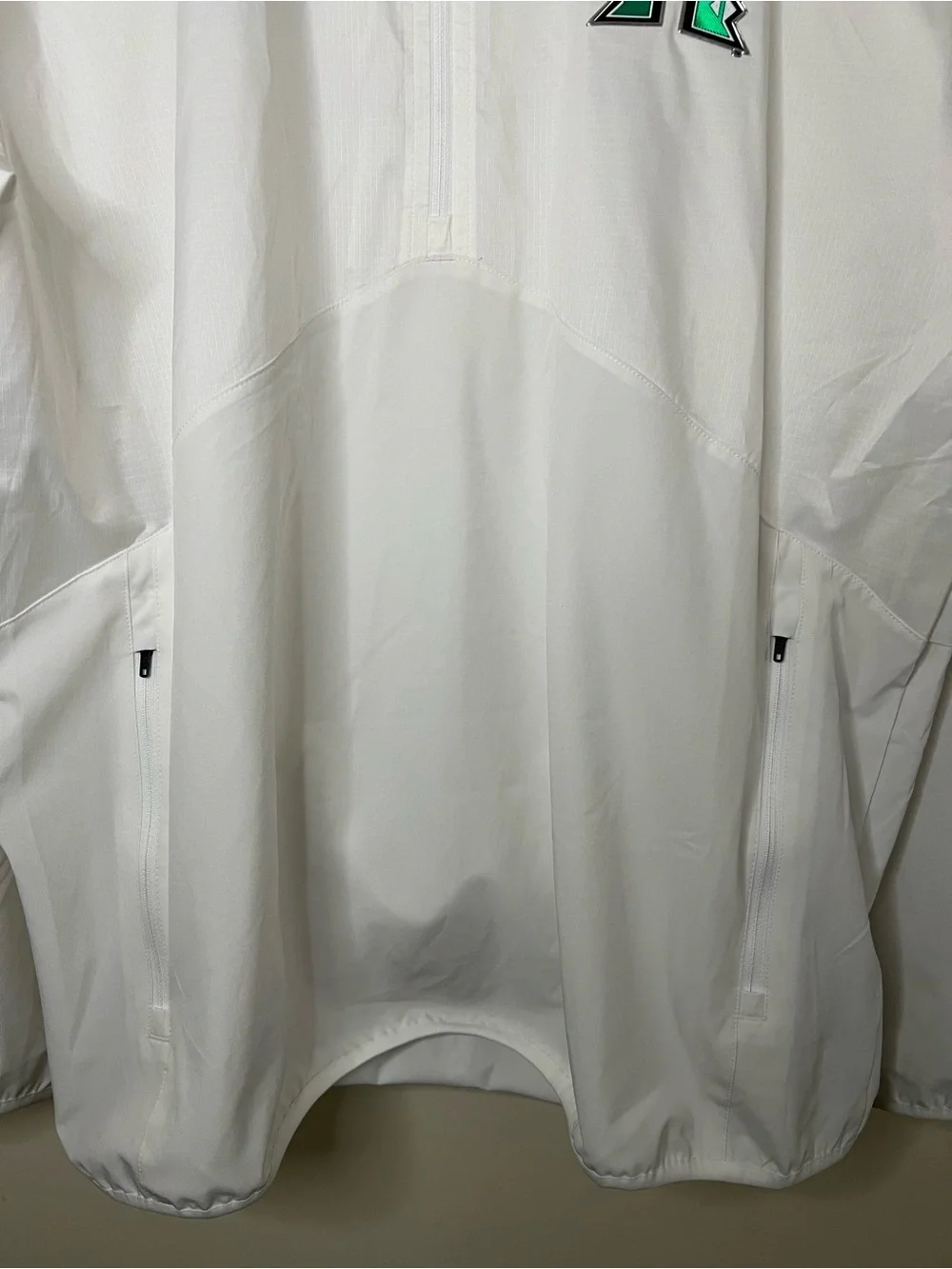 Adidas Hawaii Warriors Sideline 1/4 Quarter Zip Lightweight Woven Jacket L